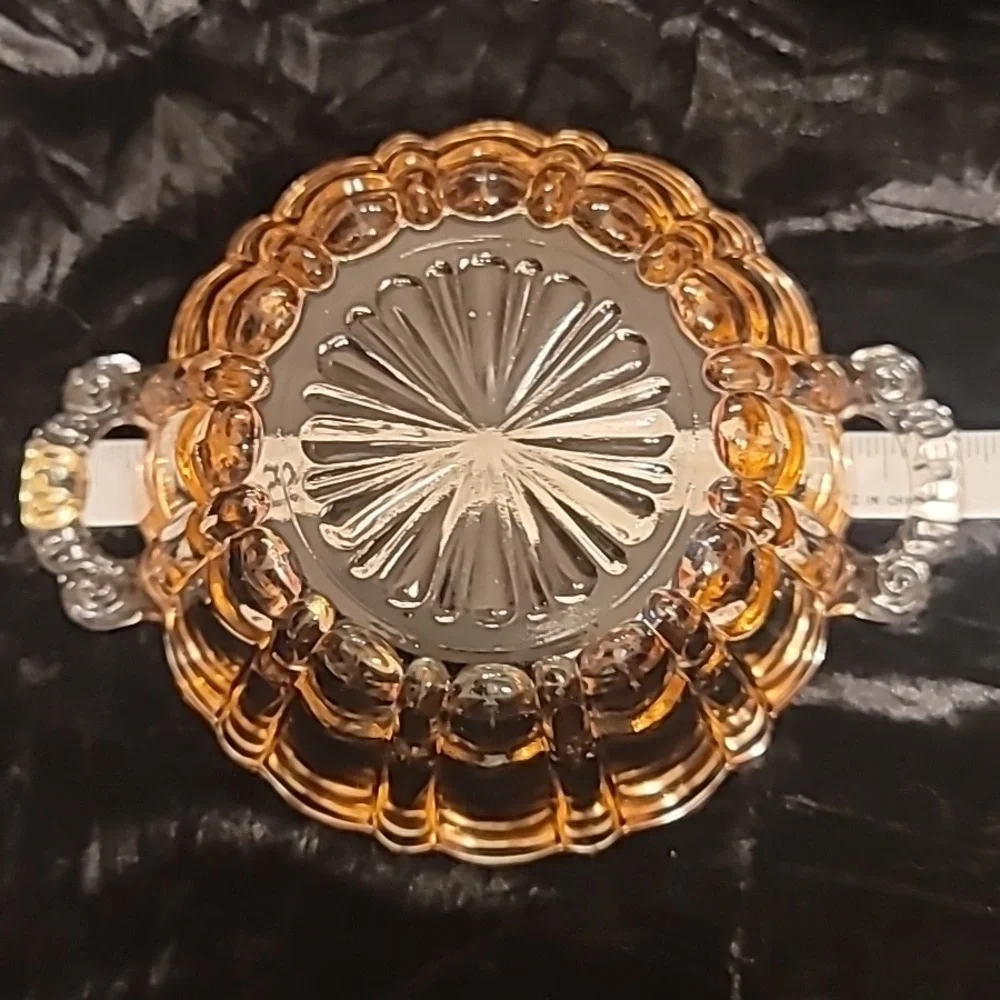 0780. Depression Glass from Anchor Hocking ~ Old Cafe Pink ~ Candy Dish ~Perfect